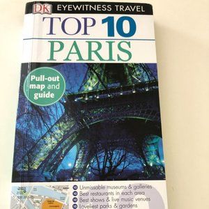 DK Eyewitness Top 10 Paris Travel Guide With Map